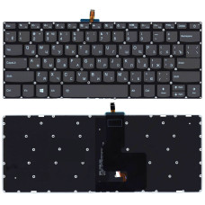 Клавиатура для ноутбука Lenovo Ideapad S145-14API черная с подсветкой