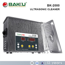 Ультразвуковая ванна BAKU BK-2000 серебристая