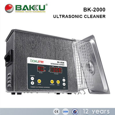 Ультразвуковая ванна BAKU BK-2000 серебристая