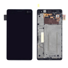 Дисплей для Sony Xperia C4 (E5333) черный с рамкой