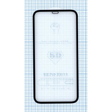 Защитное стекло 4D для Apple iPhone XR черное
