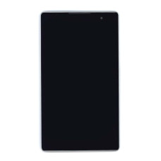 Модуль (матрица + тачскрин) для Asus ZenPad C 7.0 Z170CG черный с серебристой рамкой