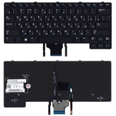Клавиатура для ноутбука Dell E6430U черная с указателем с подсветкой