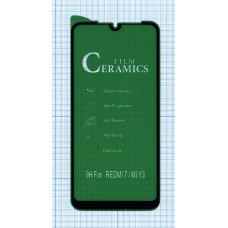 Керамическая пленка (стекло) для Xiaomi Redmi 7 черная Керамическая пленка (стекло) для Xiaomi Redmi 7 черная