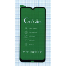 Керамическая пленка (стекло) для Xiaomi Redmi 8/ 8A черная