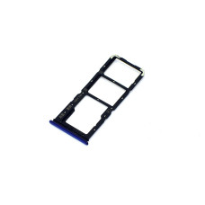 Лоток для SIM-карты Vivo Y91c синий