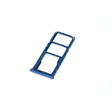 Лоток для SIM-карты Samsung Galaxy A20/A30/A50/A70 (A205F/A305/A505/A705F) синий