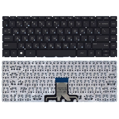 Клавиатура для ноутбука HP 240 G7  черная