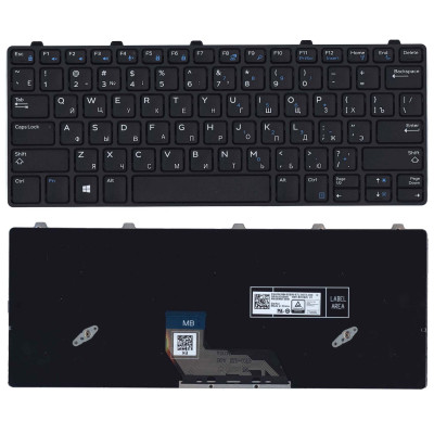 Клавиатура для ноутбука Dell Latitude 13 3380 3180 черная