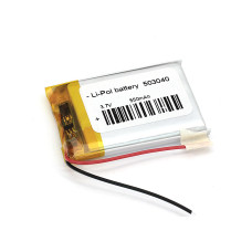 Аккумулятор Li-Pol (батарея) 5*30*40мм 2pin 3.7V/550mAh