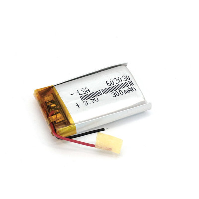 Аккумулятор Li-Pol (батарея) 6*20*30мм 2pin 3.7V/300mAh