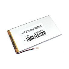Аккумулятор Li-Pol (батарея) 3*80*140мм 2pin 3.7V/4700mAh
