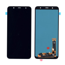 Дисплей для Samsung Galaxy A6 Plus SM-A605F (2018) в сборе с тачскрином (OLED Full Size) черный