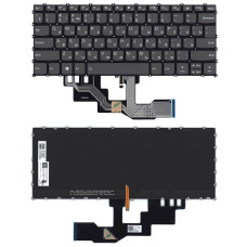 Клавиатура для ноутбука Lenovo IdeaPad S540-13 черная с подсветкой