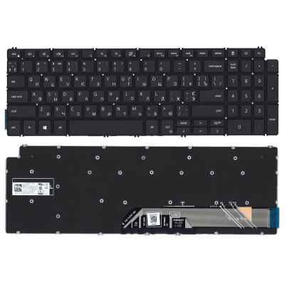 Клавиатура для ноутбука Dell Inspiron 5584 черная