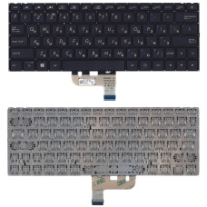 Клавиатура для ноутбука Asus UX333F черная с подсветкой