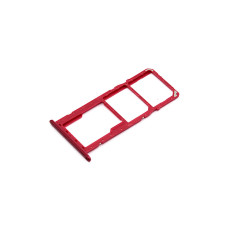 Лоток для SIM-карты Samsung Galaxy A11 / A01 (A115F/A015F) красный