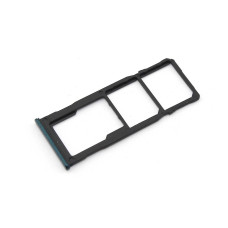 Лоток для SIM-карты Samsung Galaxy M21 (M215F) голубой