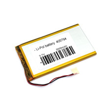 Аккумулятор Li-Pol (батарея) 4*57*94мм 2pin 3.7V/3000mAh