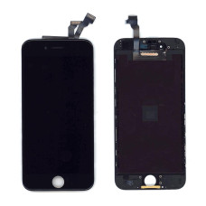 Дисплей для iPhone 6 в сборе с тачскрином (Incell HX) черный в сборе с рамкой