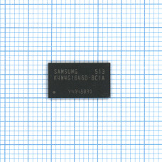 Микросхема памяти K4W4G164GD-BC1A с разбора