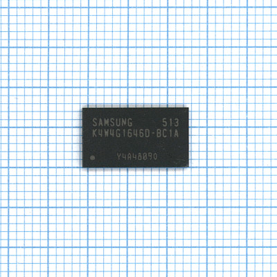 Микросхема памяти K4W4G164GD-BC1A с разбора