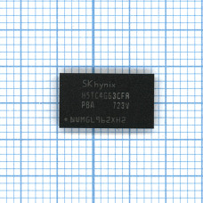 Микросхема памяти H5TC4G63CFR с разбора