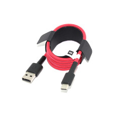 Кабель Xiaomi USB-C Data Cable Braided Version 1m, красный