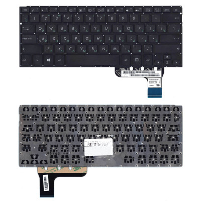 Клавиатура для ноутбука Asus ZenBook UX303U черная без подсветки
