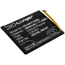 Аккумулятор CS-NKT720SL HE340 HE347 для Nokia 7.1, TA-1041  3.8V / 3000mAh / 11.40Wh