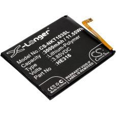 Аккумулятор CS-NKT103SL HE316 для Nokia 6,TA-1021,TA-1033,TA-1000 3.85V / 3000mAh / 11.55Wh