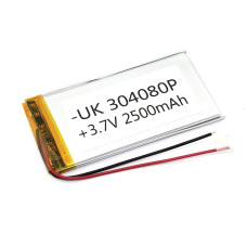 Аккумулятор Li-Pol (батарея) 3*40*80мм 2pin 3.7V/2500mAh