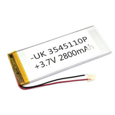 Аккумулятор Li-Pol (батарея) 3.5*45*110мм 2pin 3.7V/2800mAh