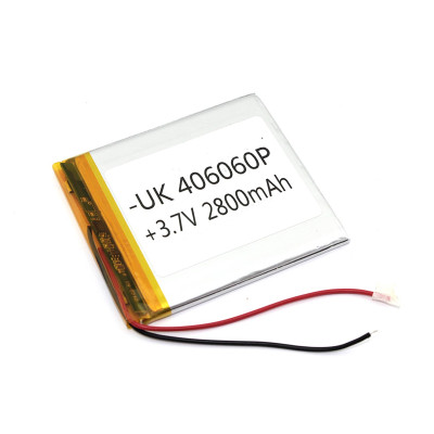 Аккумулятор Li-Pol (батарея) 4*60*60мм 2pin 3.7V/2800mAh