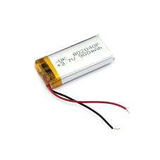 Аккумулятор Li-Pol (батарея) 8*20*40мм 2pin 3.7V/900mAh