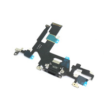 Шлейф с разъемом зарядки для Apple iPhone 11 черный