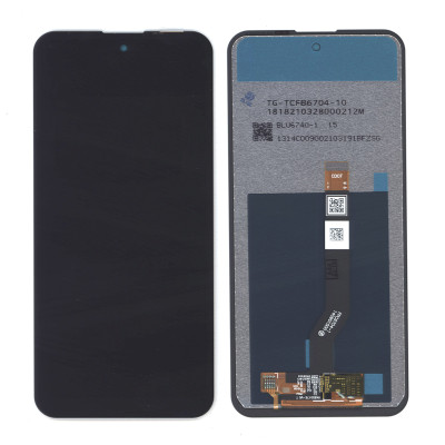Дисплей для Nokia X20 черный