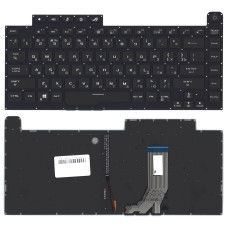 Клавиатура для ноутбука Asus ROG Strix Scar III G512 черная с подсветкой