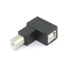 Угловой удлинитель USB Type B с поворотом влево