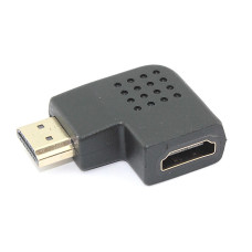 Удлинитель HDMI папа-мама угловой влево