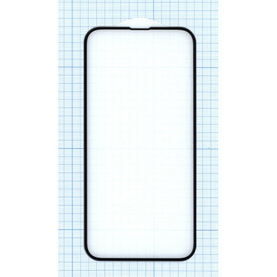 Защитное стекло 5D для Apple iPhone 13 Pro черное