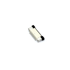 Разъем FPC  Half Coverage Top Contact 0.5K-BS-16PWB 16 pin высота 2мм шаг 0,5мм