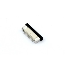 Разъем FPC  Half Coverage Bottom Contact 0.5K-BX-16PWB 16 pin высота 2мм шаг 0,5мм