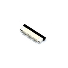 Разъем FPC  Half Coverage Bottom Contact 0.5K-BX-20PWB 20 pin высота 2мм шаг 0,5мм