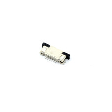 Разъем FPC  Half Coverage Top Contact 0.8K-BS-6PWB 6 pin высота 2мм шаг 0,8мм