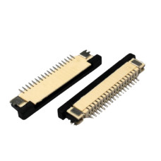 Разъем FPC  Half Coverage Bottom Contact 0.8K-BX-28PWB 28 pin высота 2мм шаг 0,8мм