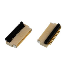 Разъем FPC Back Flip-Lock 1010-GX-16PWB 16 pin высота 1мм шаг 1мм