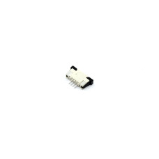 Разъем FPC  Half Coverage Top Contact 1.0K-BS-4PWB 4 pin высота 2мм шаг 1мм