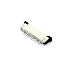 Разъем FPC  Half Coverage Top Contact 1.0K-BS-12PWB 12 pin высота 2мм шаг 1мм