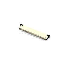 Разъем FPC  Half Coverage Top Contact 1.0K-BS-24PWB 24 pin высота 2мм шаг 1мм